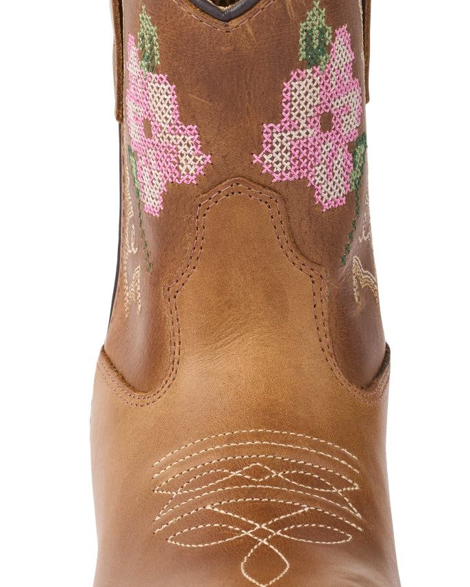 Cognac Flower Low Kids