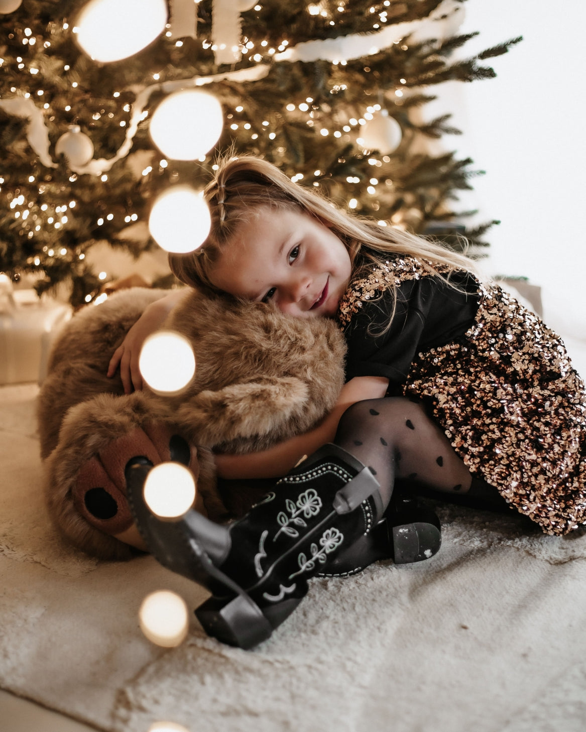 Haily Suede Studs Kids