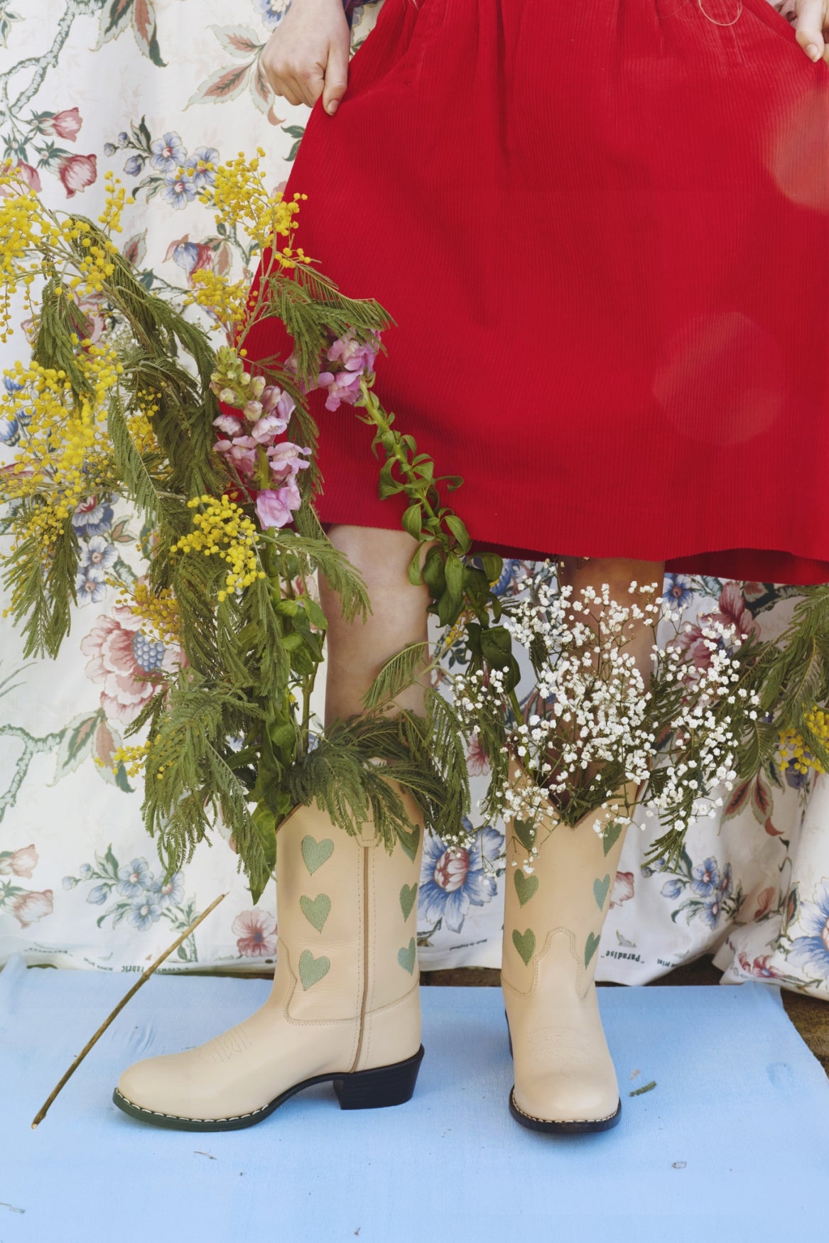 Hearts Creme Green Junior