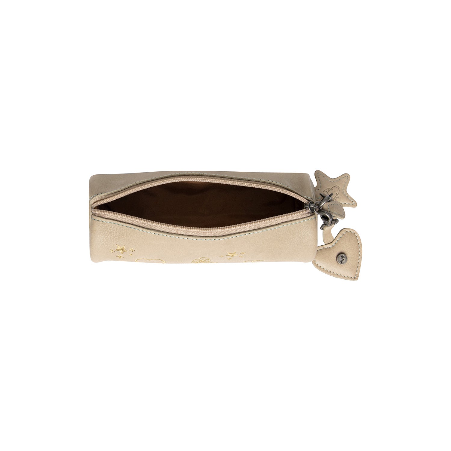 Leather Pen Case Ocean Green Lilybell