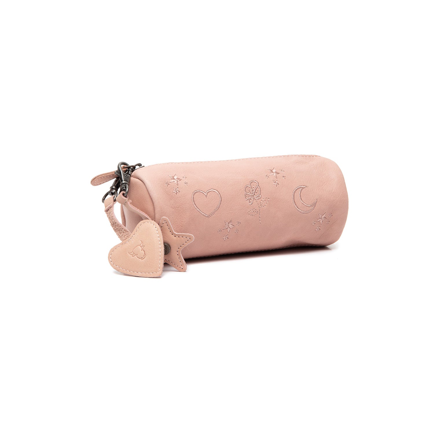 Leather Pen Case Vintage Rose Lilybell