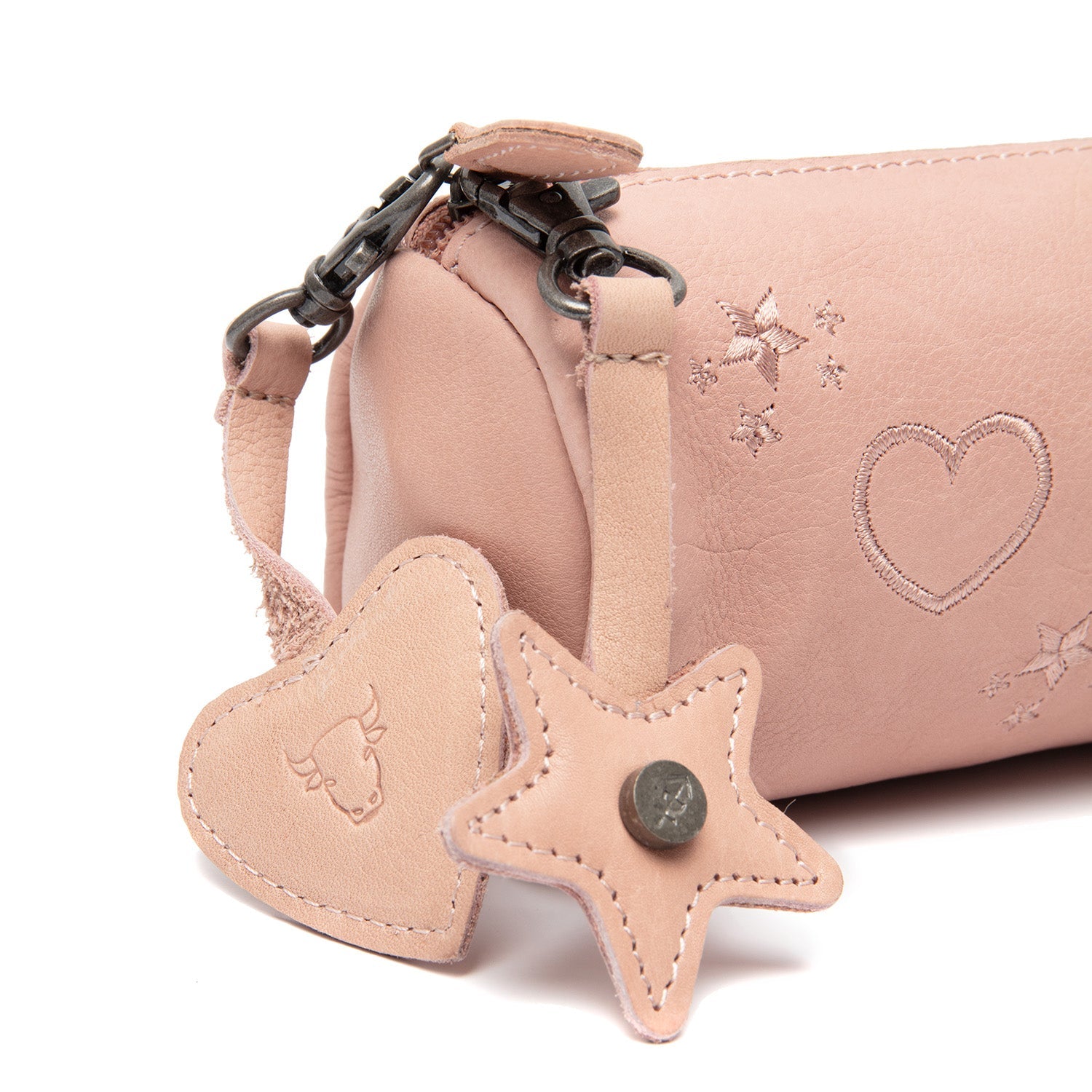 Leather Pen Case Vintage Rose Lilybell