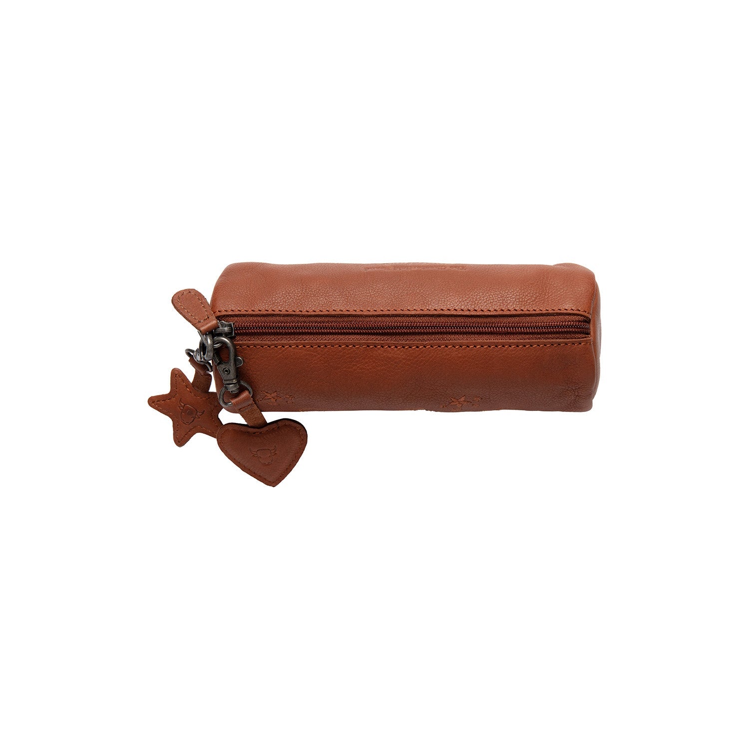 Leather Pen Case Cognac Lilybell
