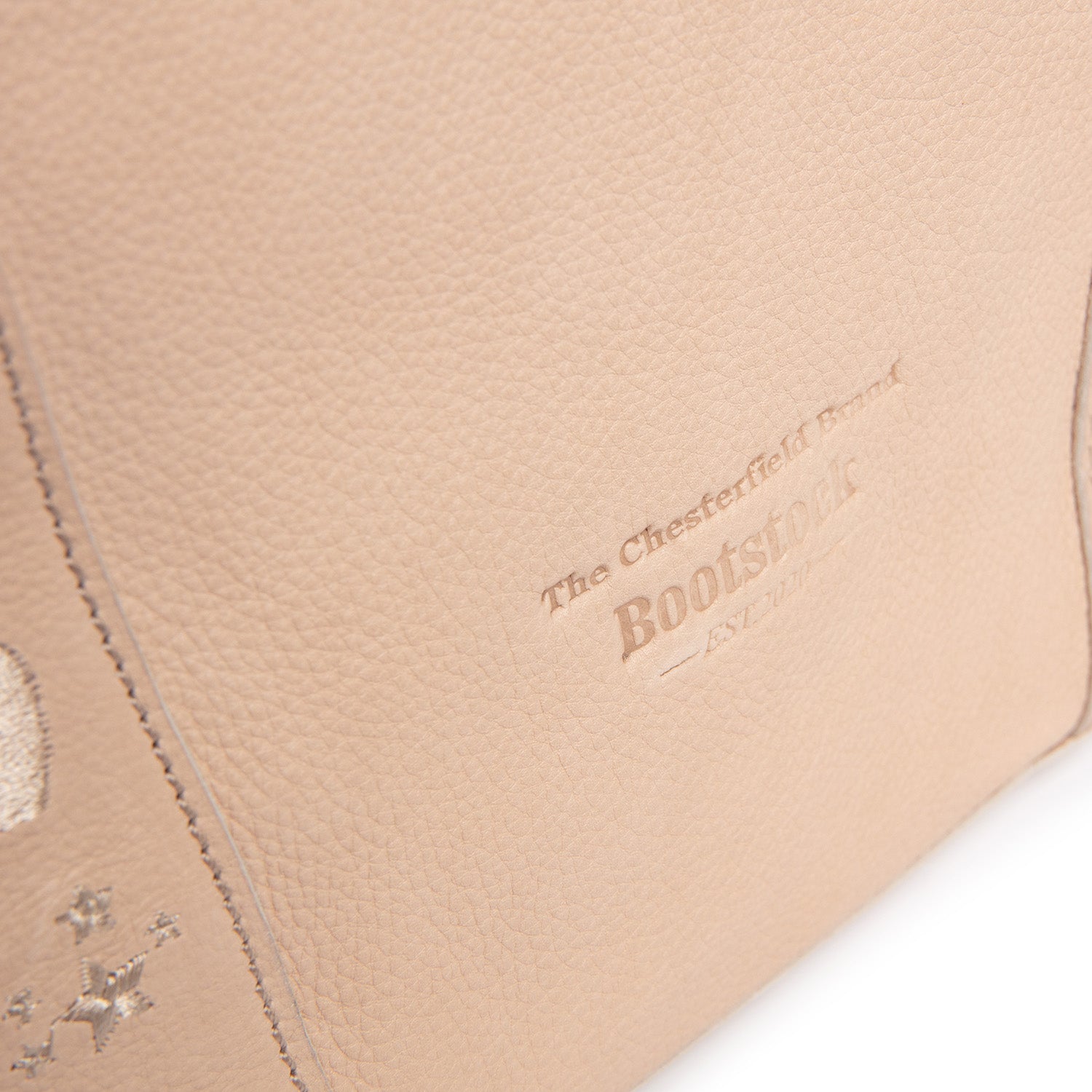 Leather Shopper Beige Heatherly