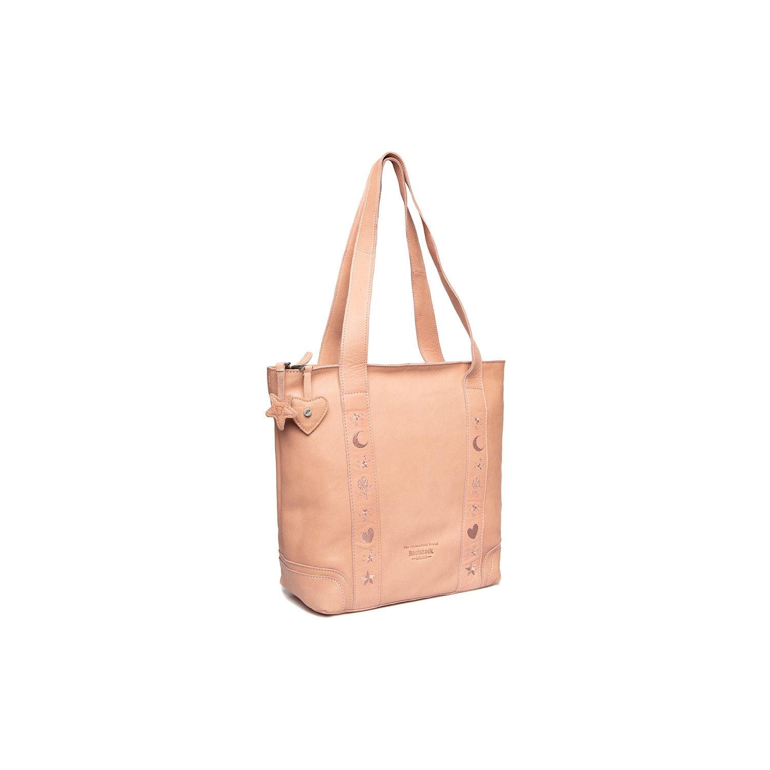 Leather Shopper Vintage Rose Heatherly