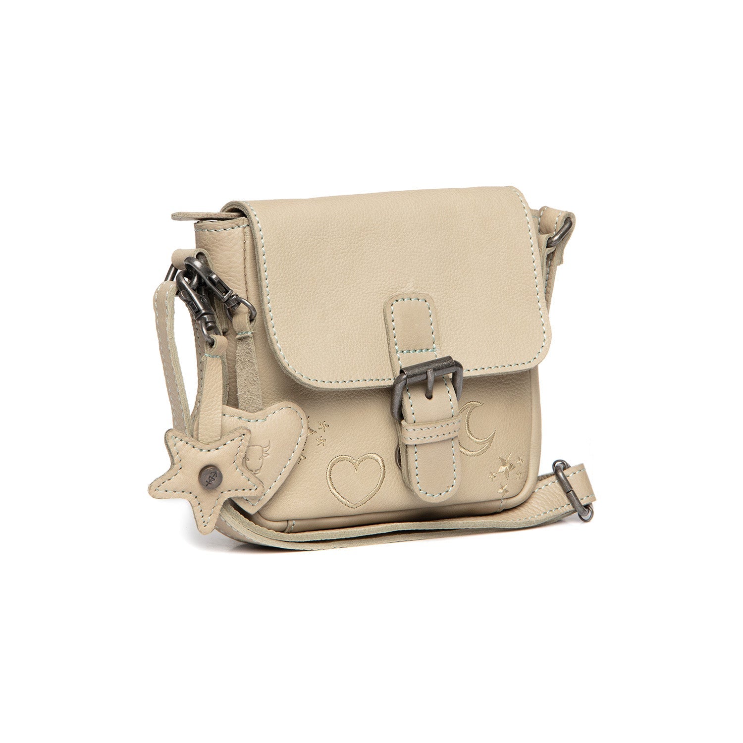 Leather Shoulderbag Ocean Green Feynor
