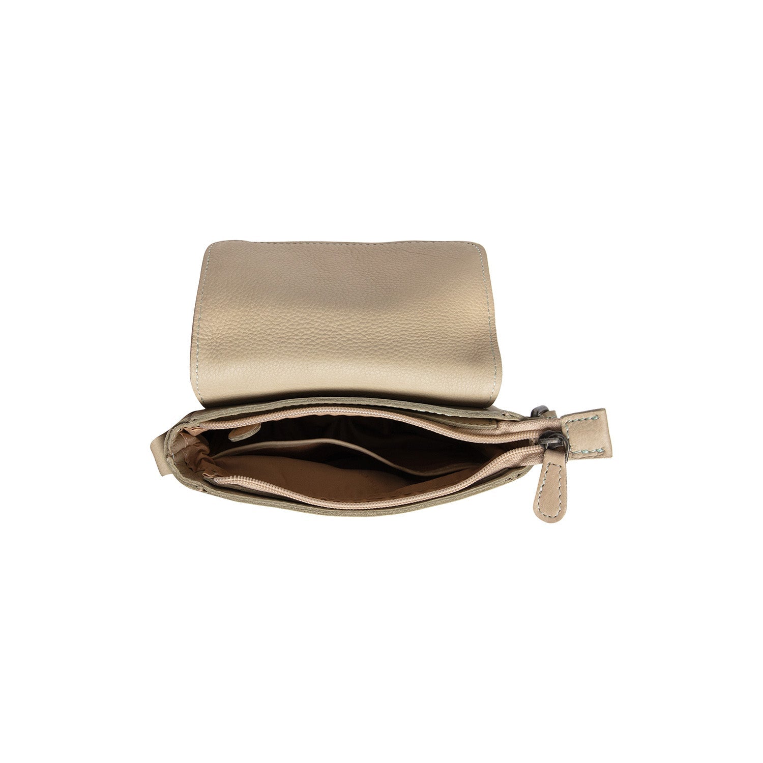 Leather Shoulderbag Ocean Green Feynor