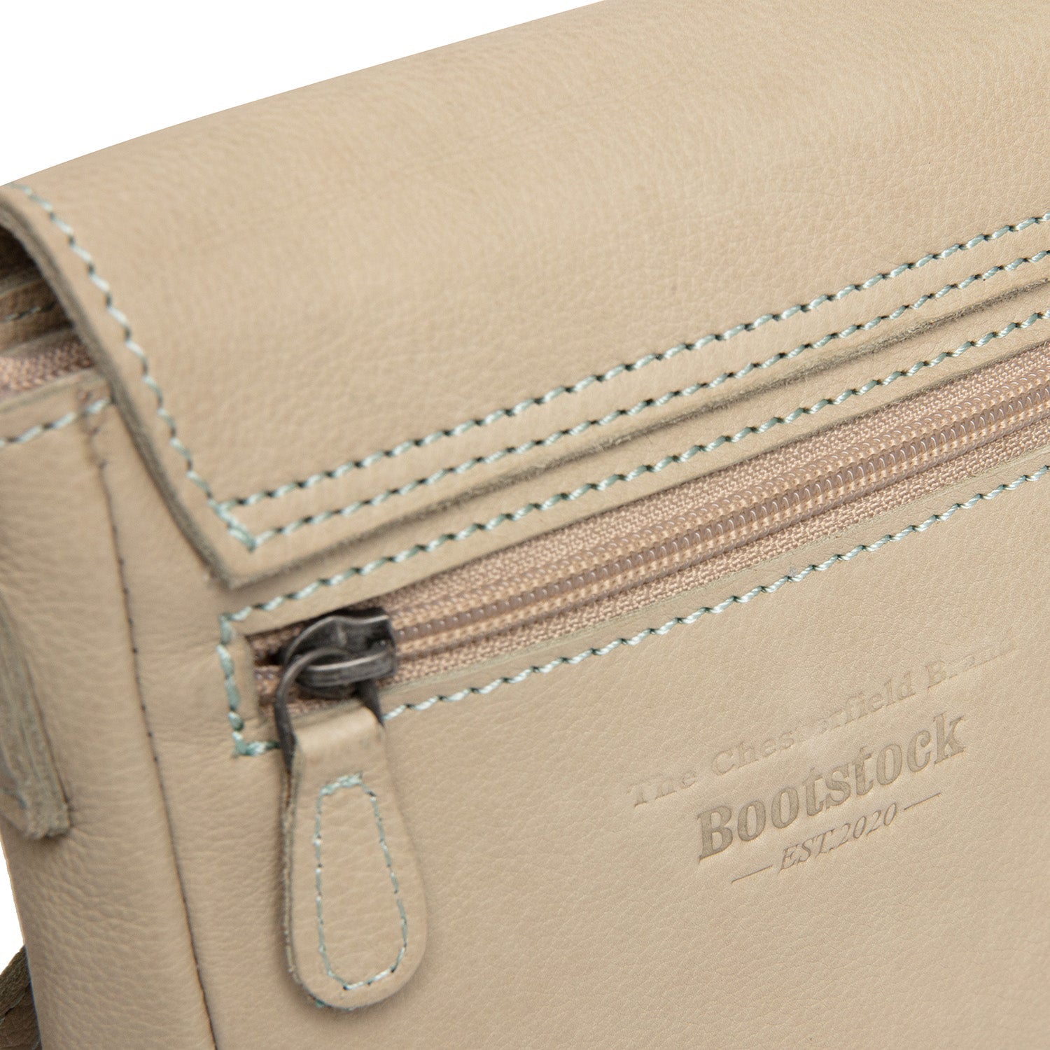 Leather Shoulderbag Ocean Green Feynor