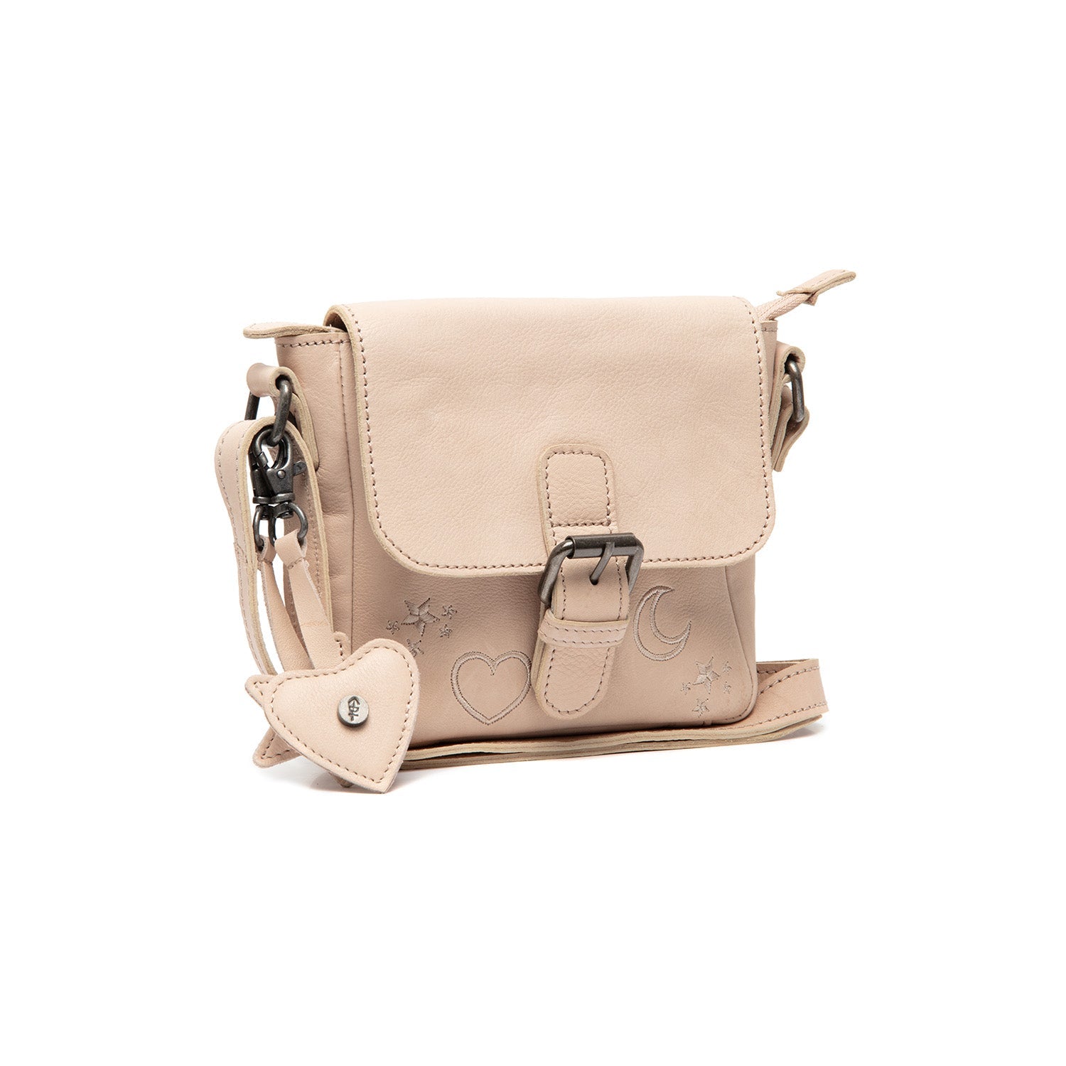 Leather Shoulderbag Beige Feynor