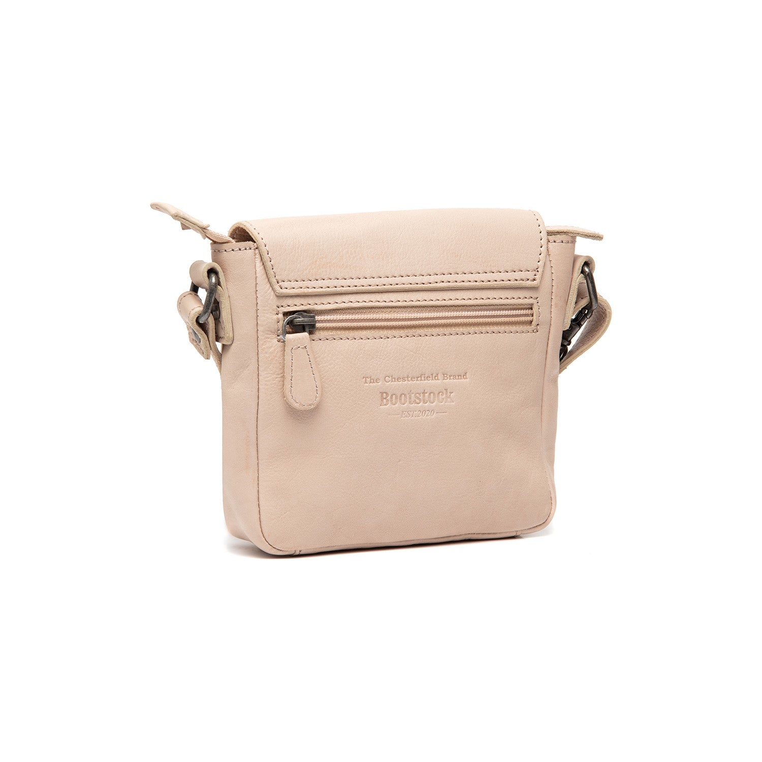 Leather Shoulderbag Beige Feynor