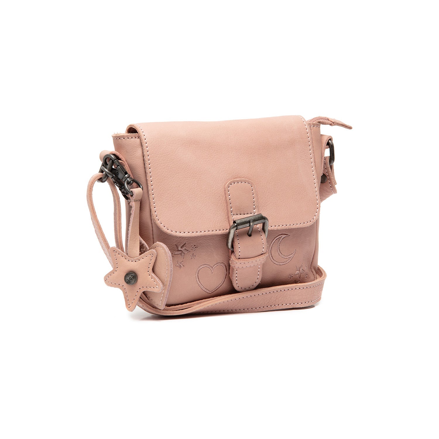 Leather Shoulderbag Vintage Rose Feynor