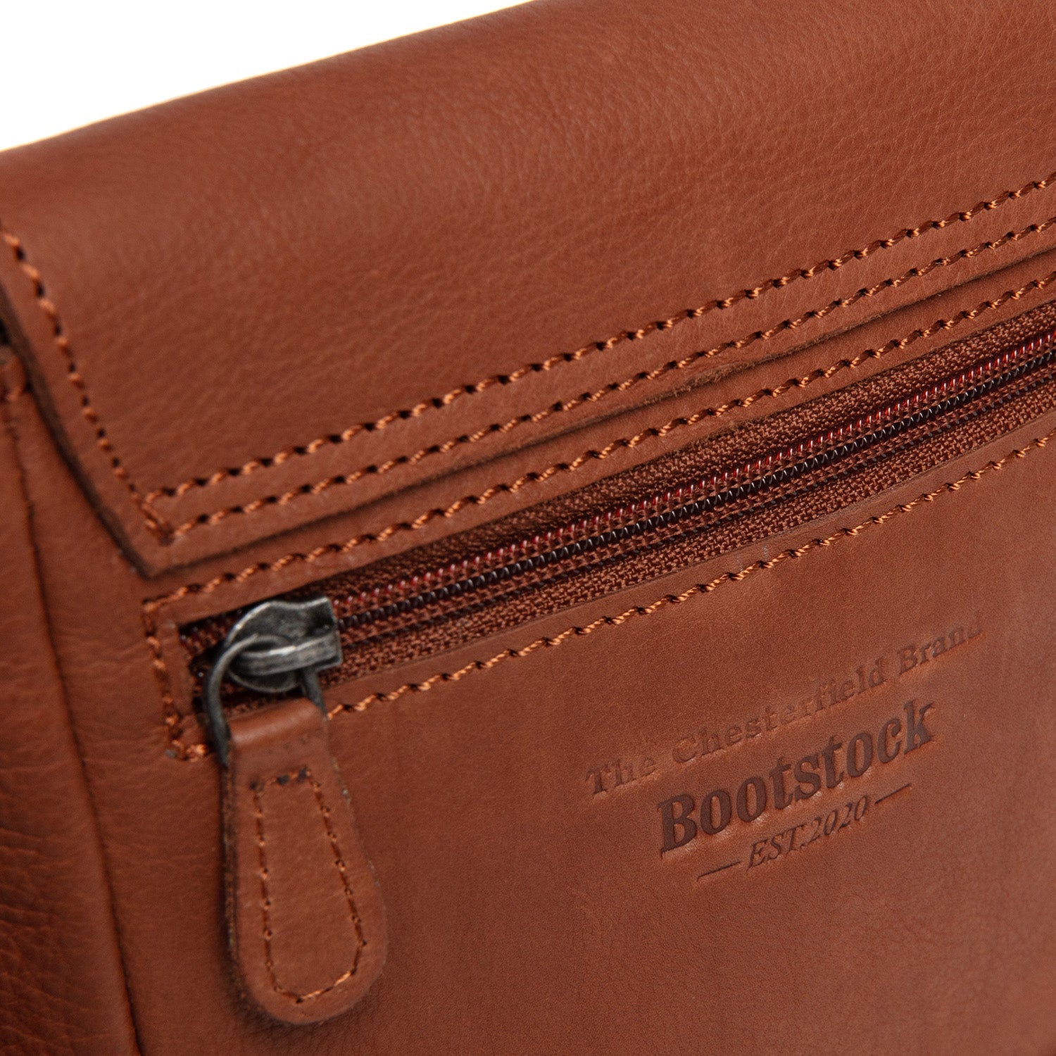 Leather Shoulderbag Cognac Feynor