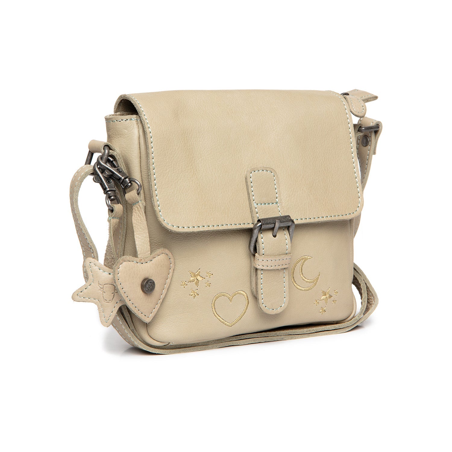 Leather Shoulderbag Ocean Green Primrose