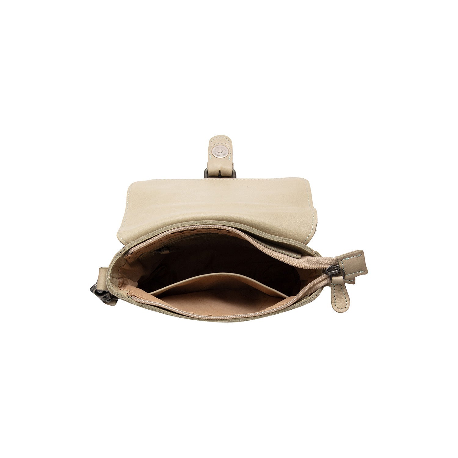 Leather Shoulderbag Ocean Green Primrose