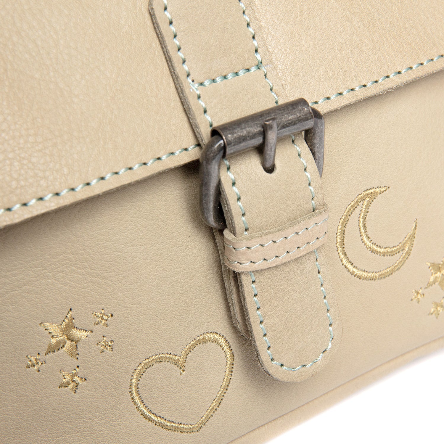 Leather Shoulderbag Ocean Green Primrose