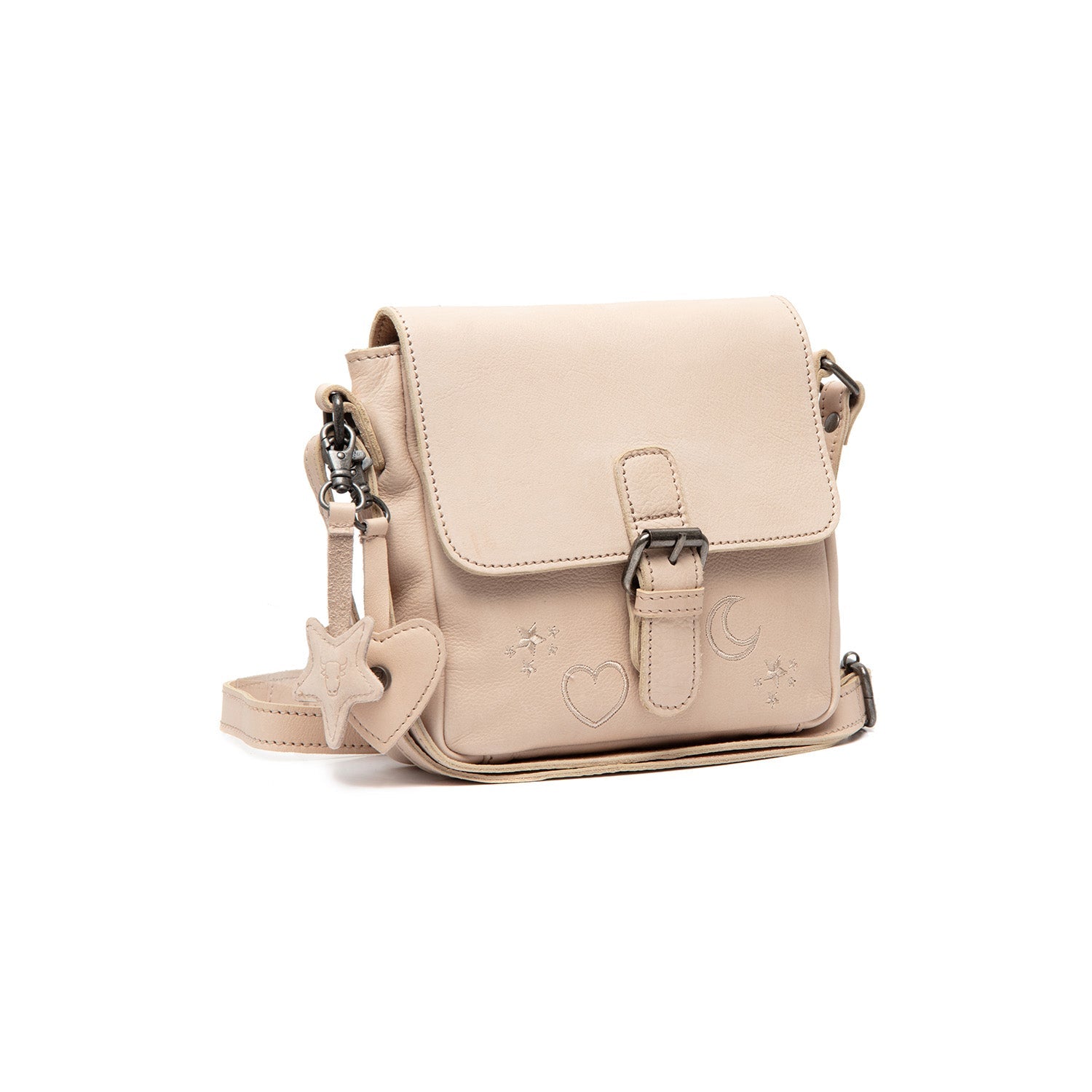 Leather Shoulderbag Beige Primrose