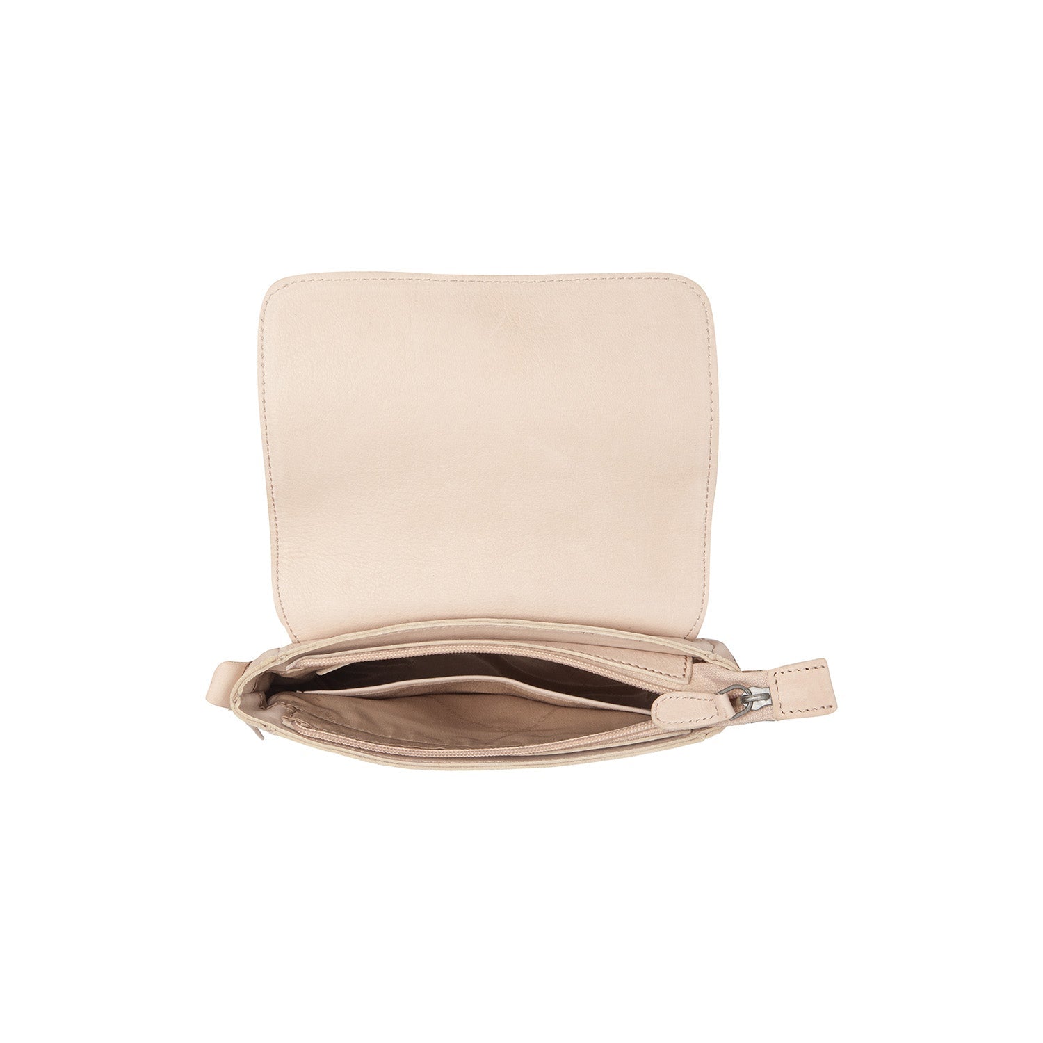 Leather Shoulderbag Beige Primrose