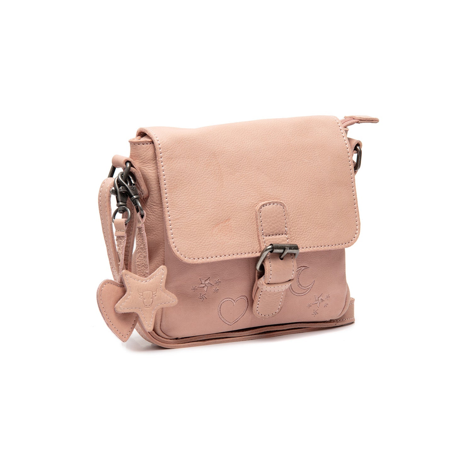 Leather Shoulderbag Vintage Rose Primrose
