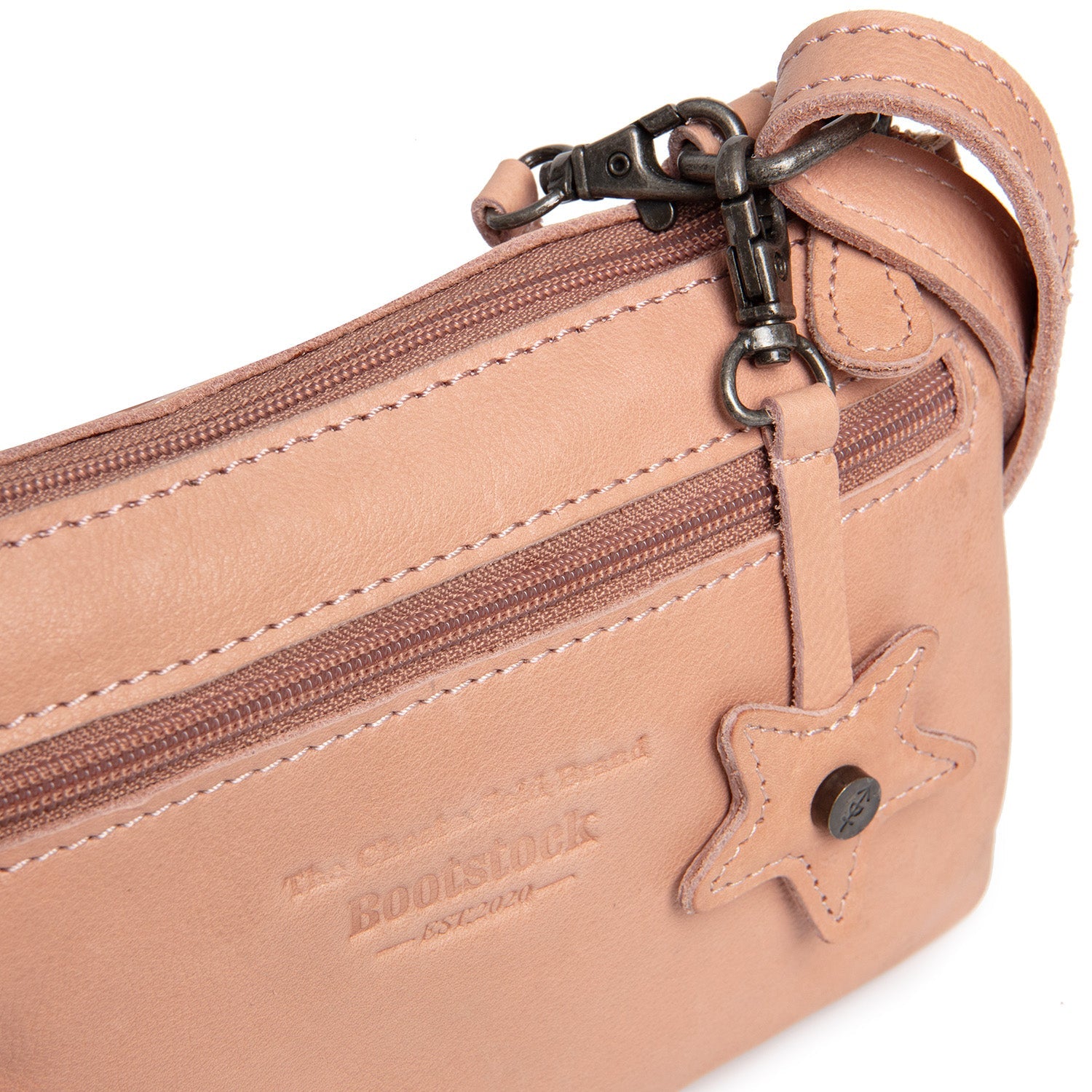 Leather Shoulderbag Vintage Rose Tovelove