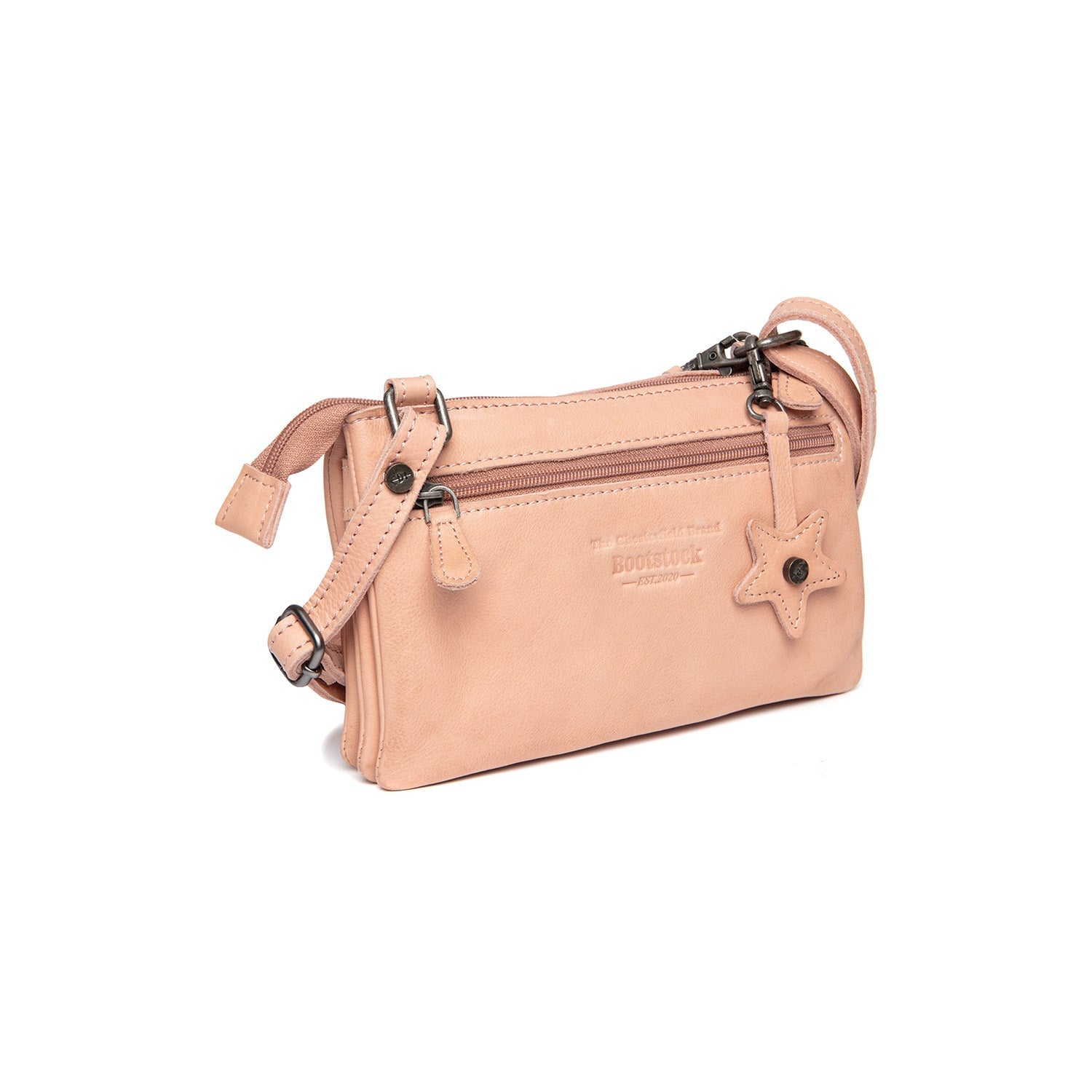 Leather Shoulderbag Vintage Rose Tovelove