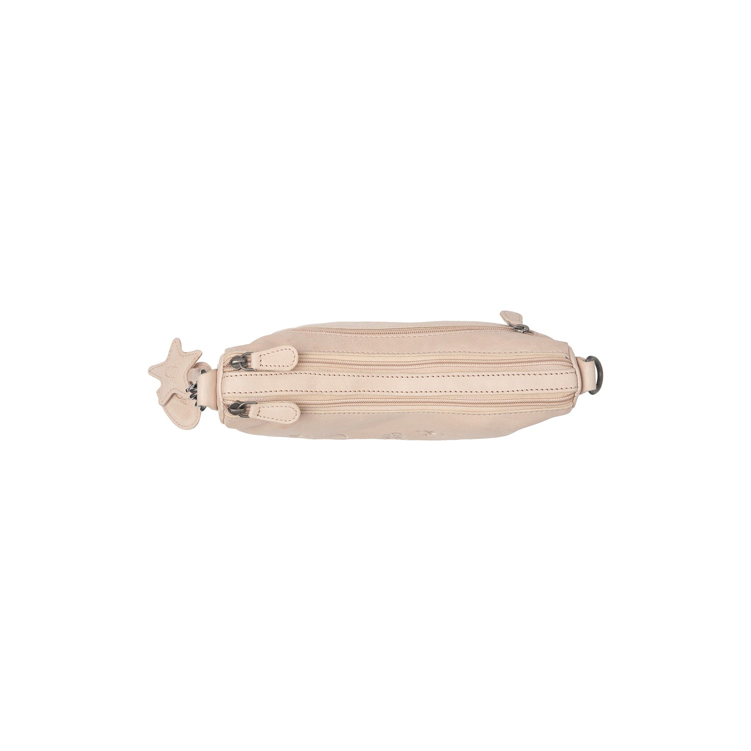 Leather Shoulderbag Beige Clover