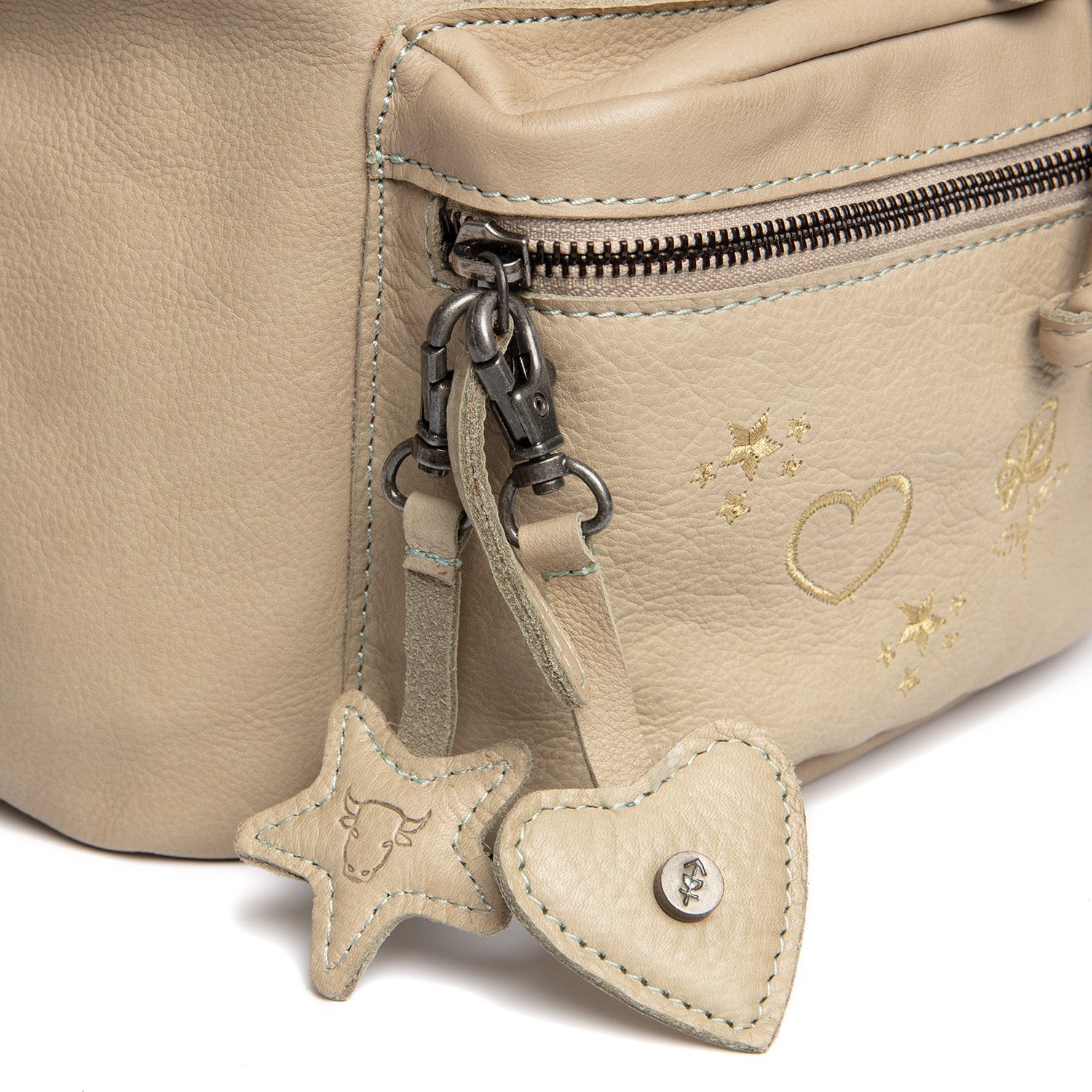 Leather Backpack Ocean Green Westwick