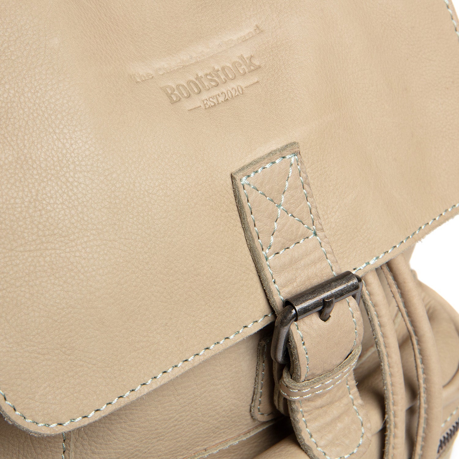 Leather Backpack Ocean Green Westwick