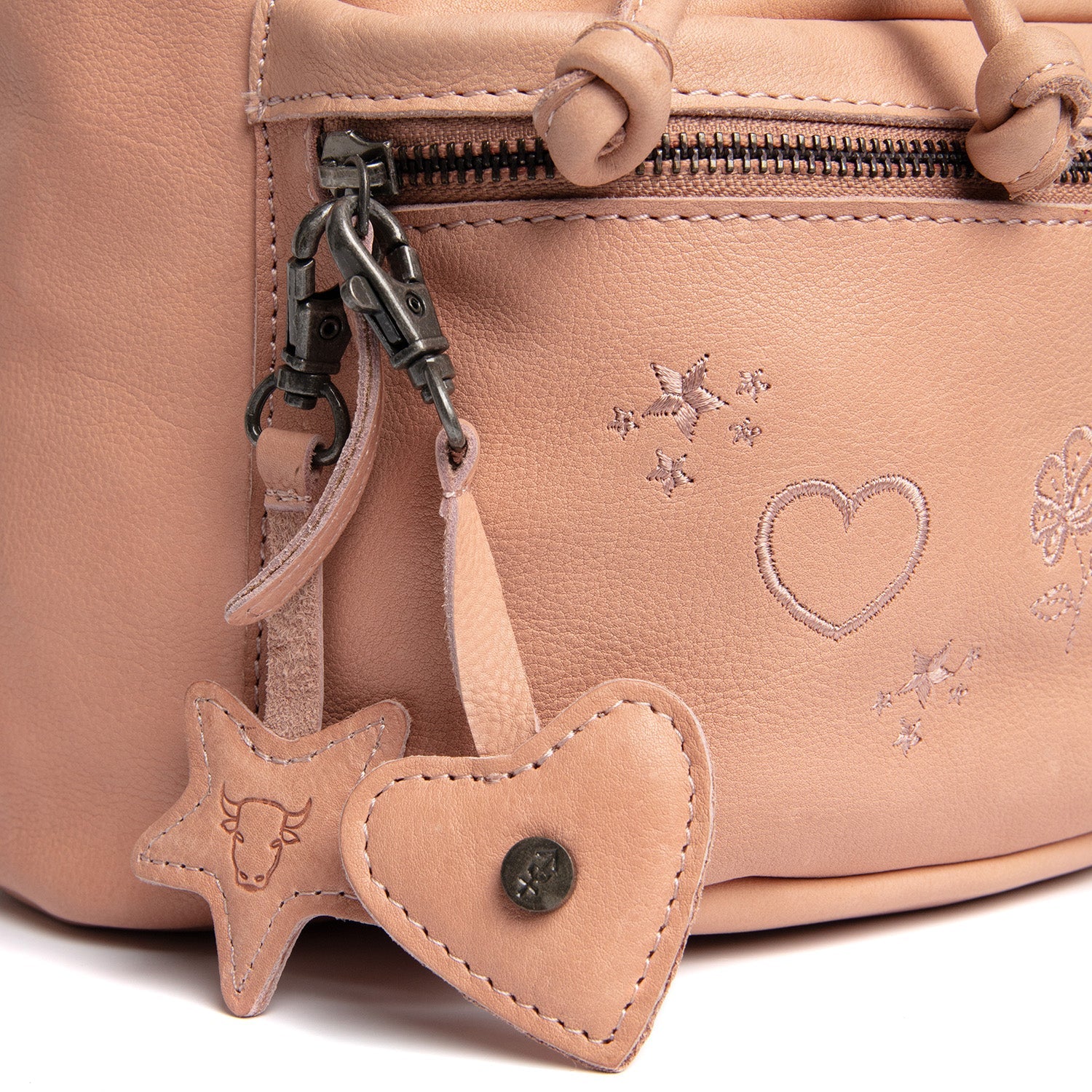 Leather Backpack Vintage Rose Westwick