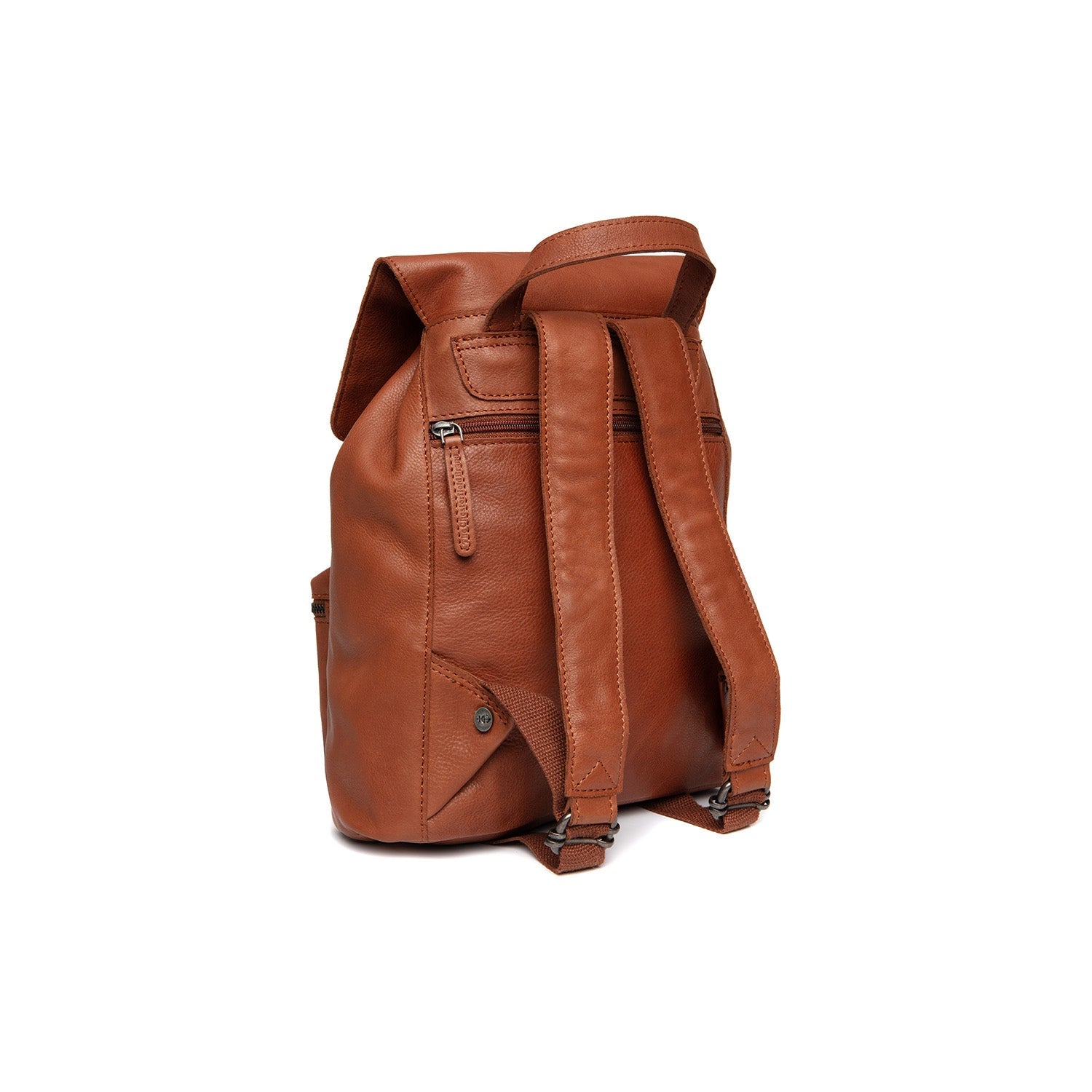 Leather Backpack Cognac Westwick