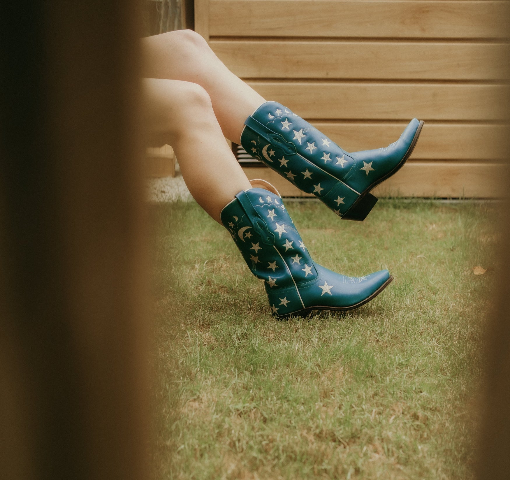 Stars Blue Woman