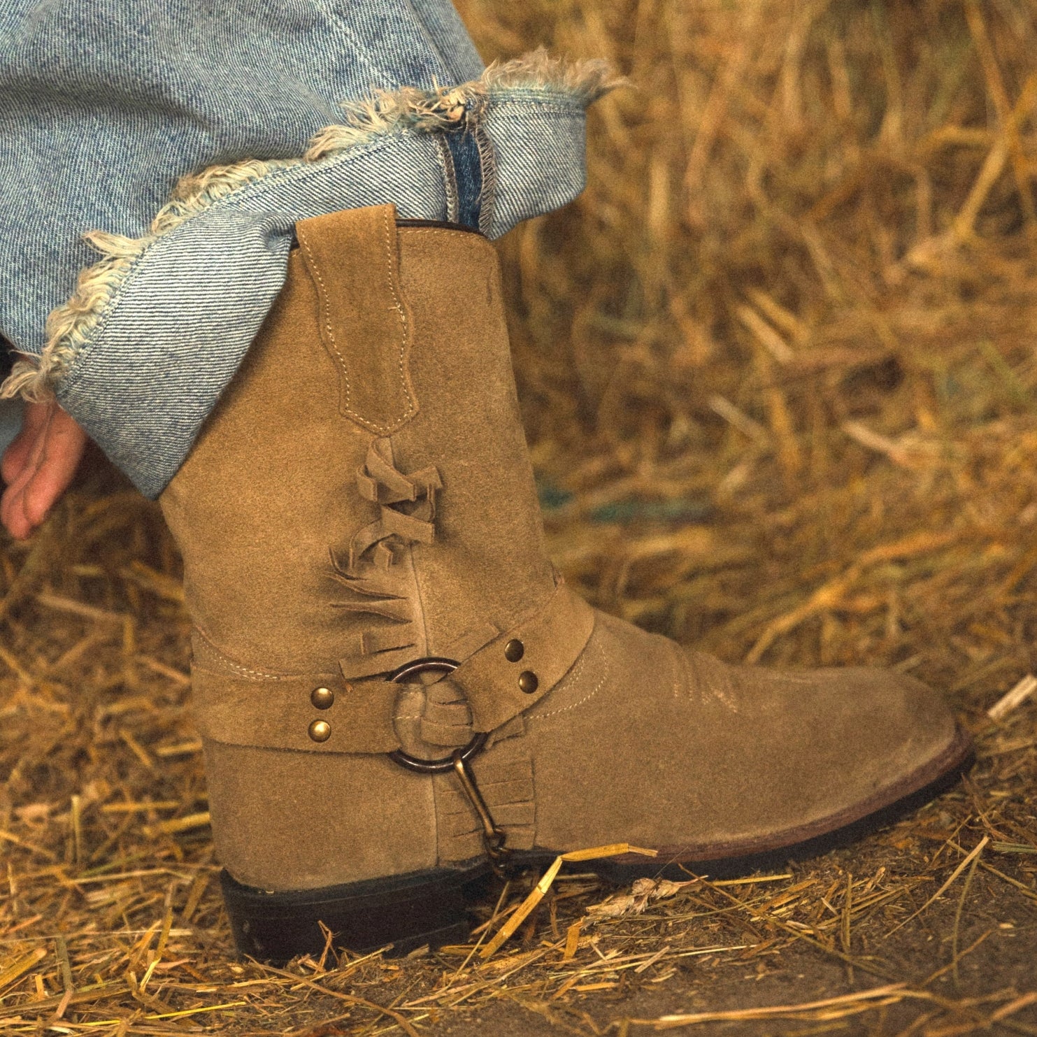 Charlie Vintage Camel Low Junior