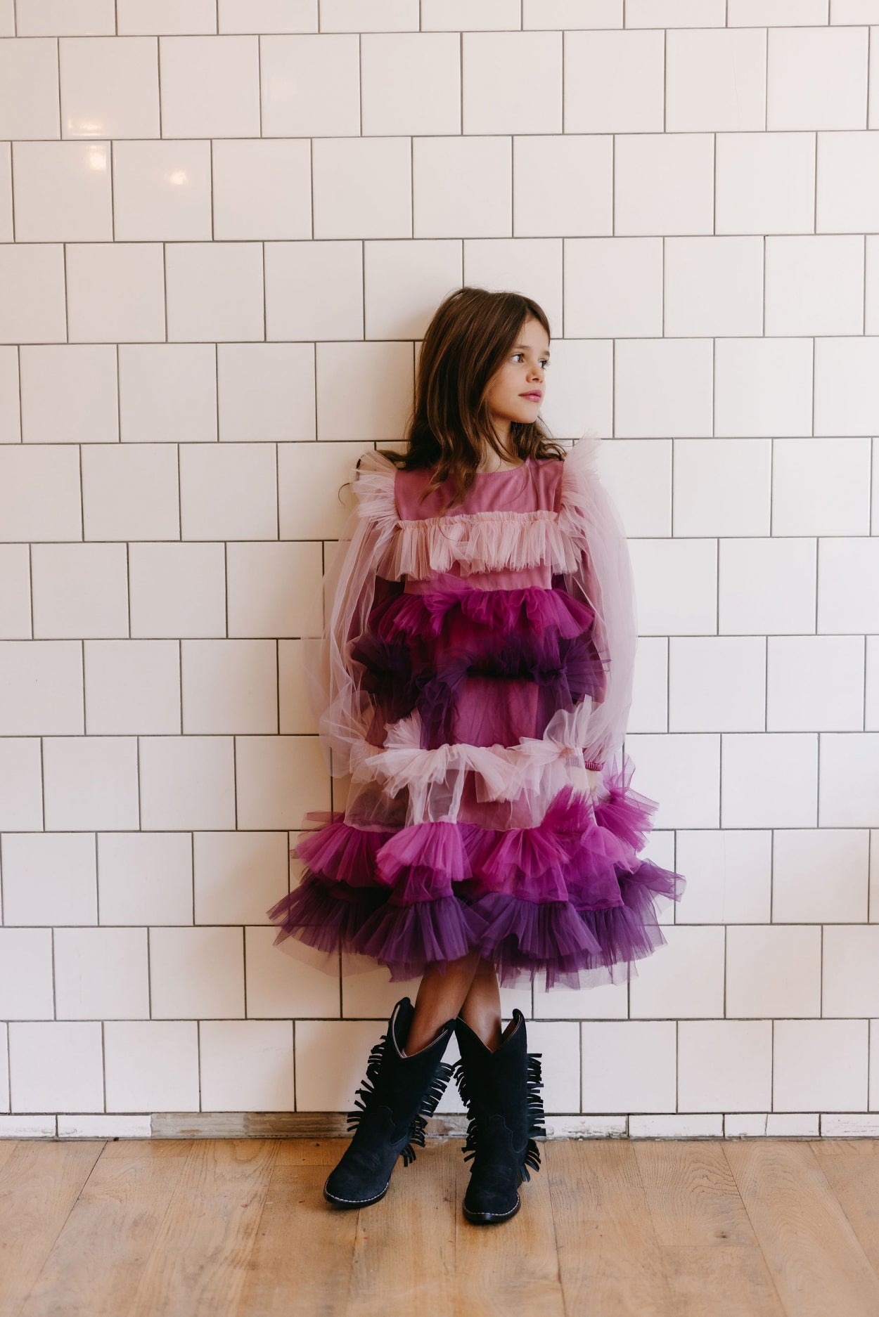 Ruffle Black