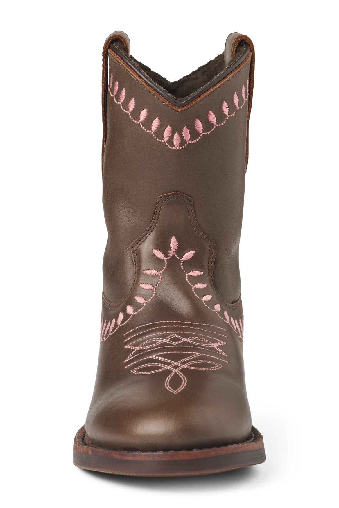 Bow Boot Low Dark Brown