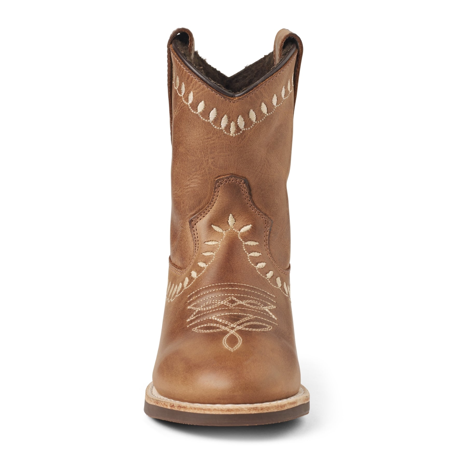 Bow boot Low Cognac Kids