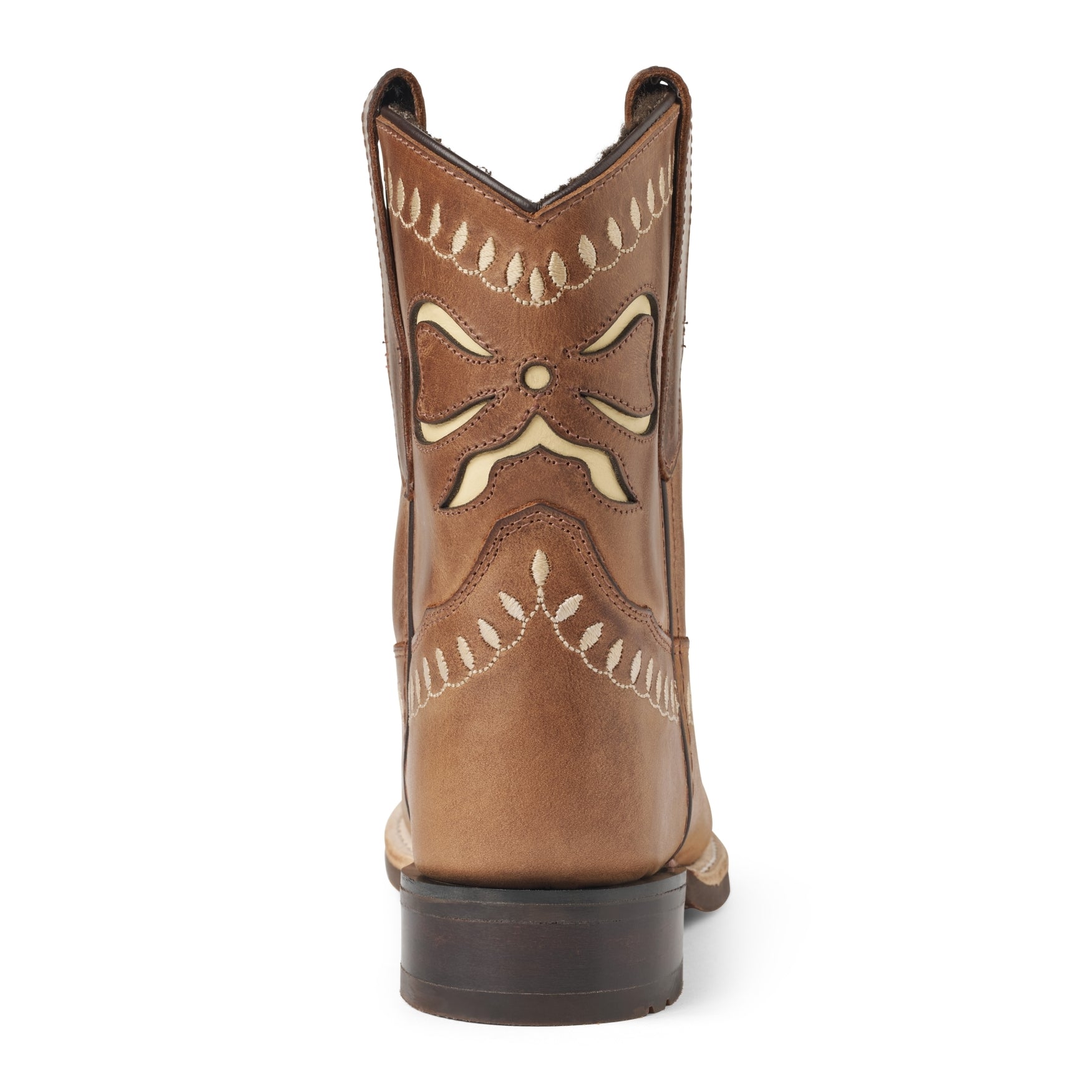 Bow boot Low Cognac Kids