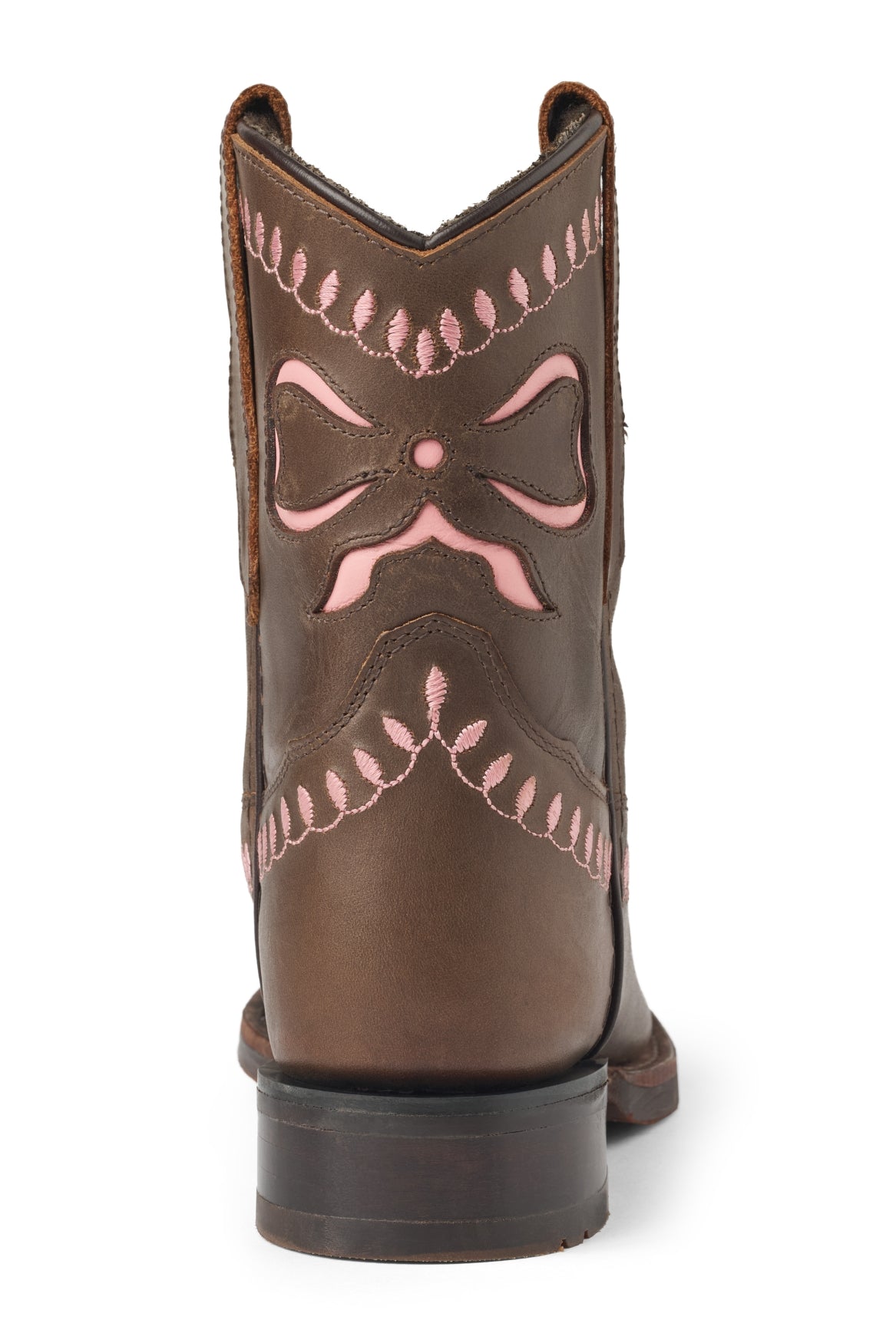 Bow boot Low Dark Brown