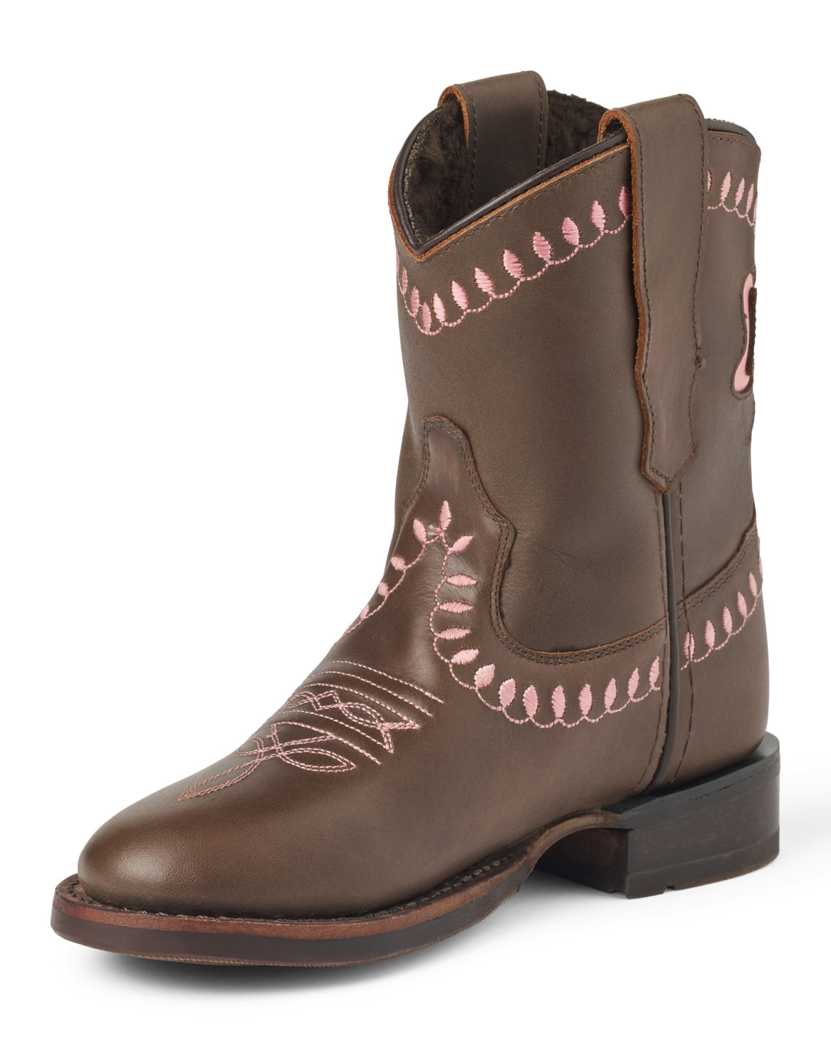 Bow Boot Low Dark Brown
