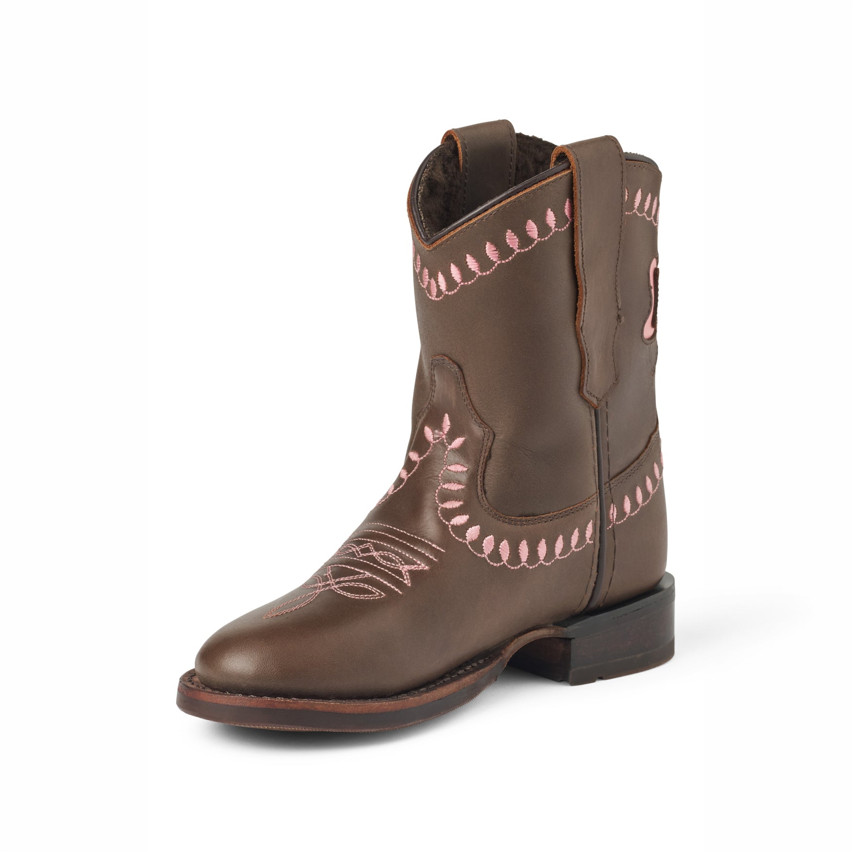 Bow boot Low Dark Brown Kids