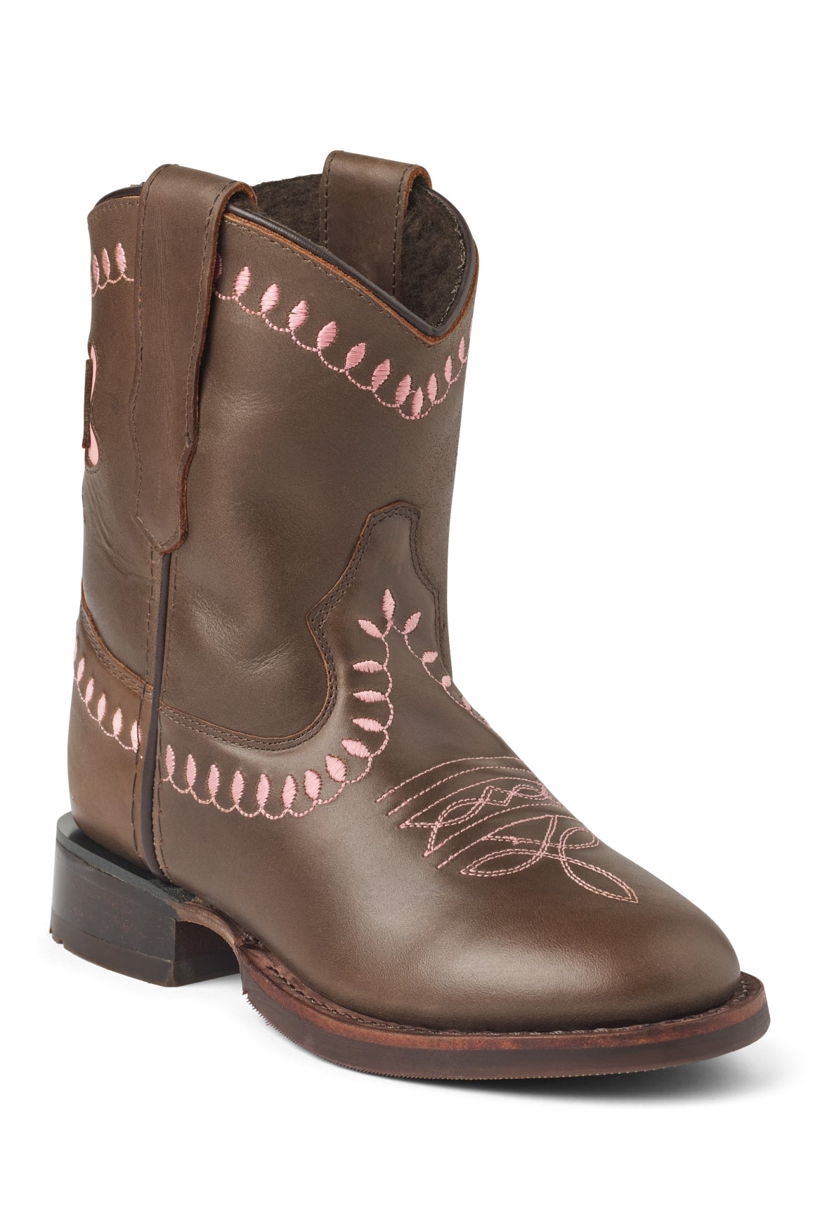 Bow Boot Low Dark Brown