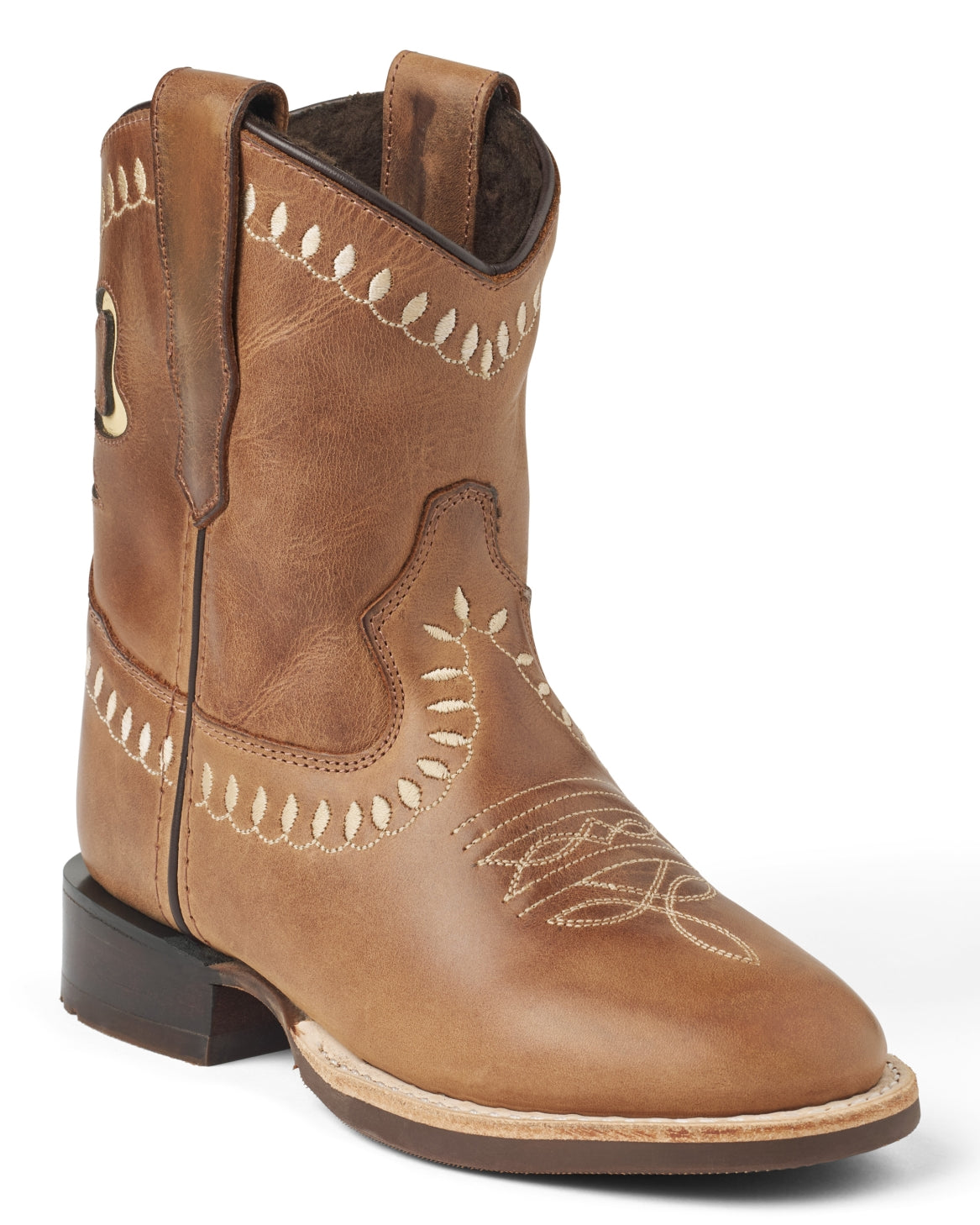 Bow Boot Low Cognac