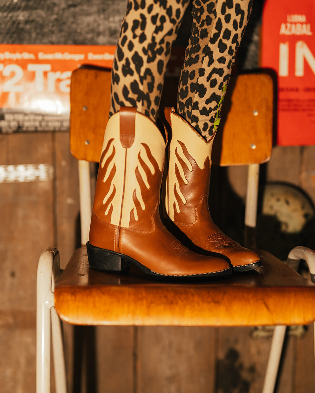 Flames Brown